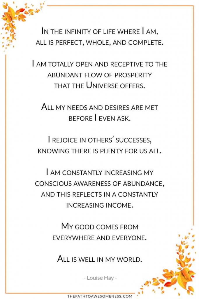 you can heal your life affirmation
