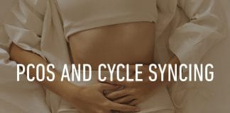 PCOS and cycle syncing